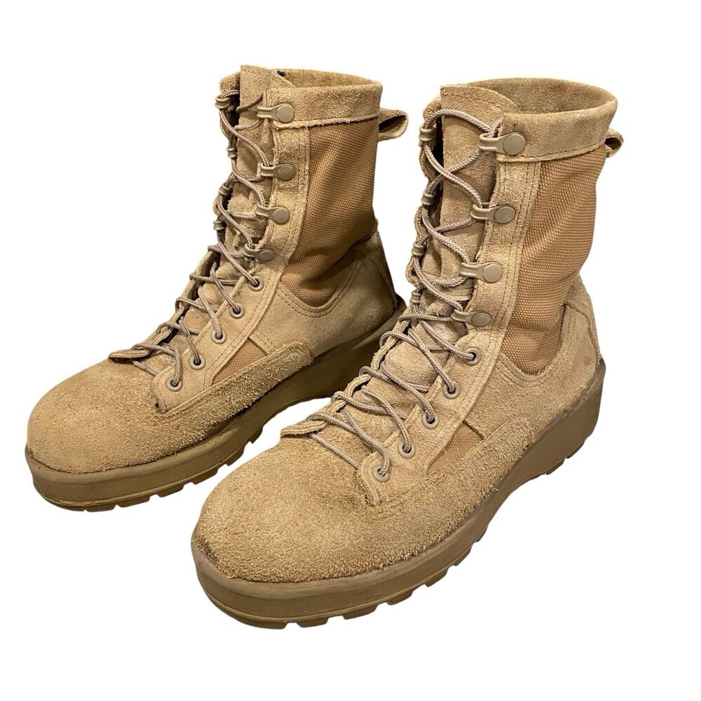 Altama Gore-Tex Military Combat Boots Mens 7.5 W Coyote Brown Tactical Vibram
